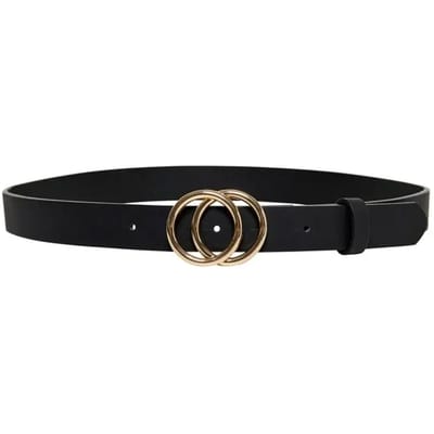 Only Kledingriem Onlrasmi Pu Jeans Belt 15185213 Black/shiny Gold
