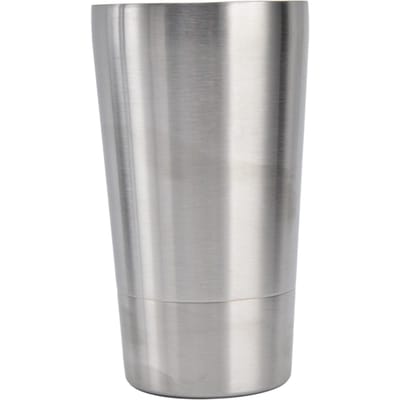 Mug à bière en métal à double paroi en acier inoxydable 304 Tasse à cocktail Tasse à café Anti-échaudure Tasse de bureau Grande gray
