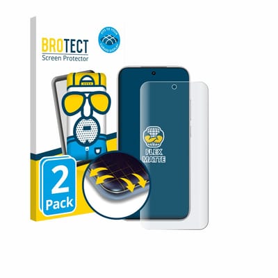 BROTECT - Screenprotector voor Xiaomi Poco F8 Pro 5G - Folie Beschermfolie matte volledig dekking 2 Stuks