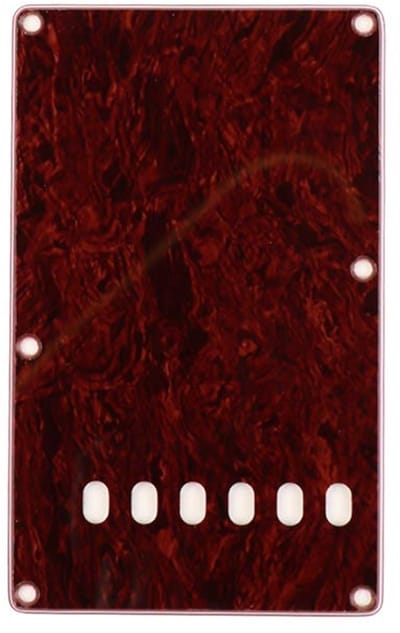 Boston BP-413-TD back plate, string spacing 11,2mm, 4 ply, standard Stallion, 86x138mm, tortoise d patter