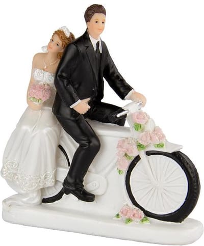 Folat - Trouwfiguurtje op Fiets/stk