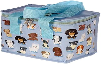 Koeltas Lunchbox - Broodtrommel - Lunch meenemen - Geweven design - 16x20x13 cm - Multi