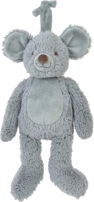 Happy Horse Muis Mel Muziekknuffel - Groen - Baby cadeau