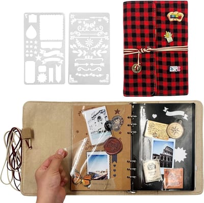 Creatief Scrapbook Foto Album voor Herinneringen, Persoonlijke Projecten en Creatieve DIY Ideeën