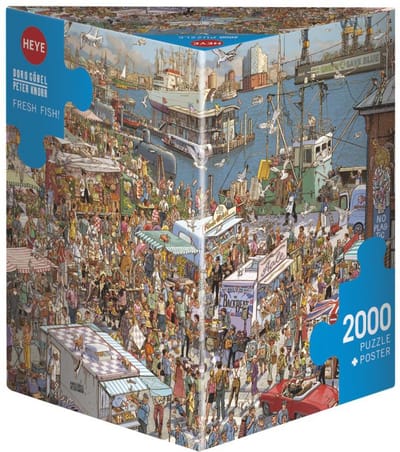 Heye Puzzel Fresh Fish 2000.