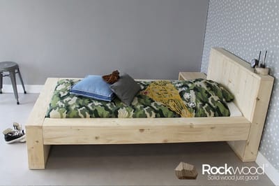 Rockwood® Kinderbed Storm met lattenbodemnaturel onbehandeld