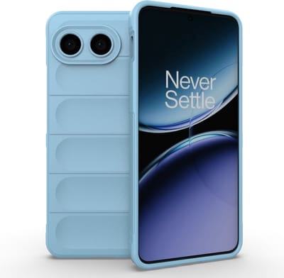 Coverup Hoesje - Geschikt voor OnePlus Nord 4 Hoesje - Coverup Hands-On Rugged Back Cover - Lichtblauw