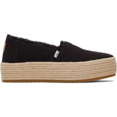 Toms Valencia Espadrilles - Dames - Zwart - Maat 39