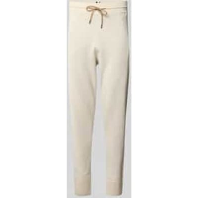 Regular fit sweatpants van een mix van katoen en scheerwol, model 'IDRICO'