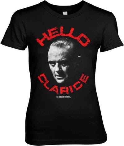 The Silence Of The Lambs Dames Tshirt -S- Hello Clarice Zwart