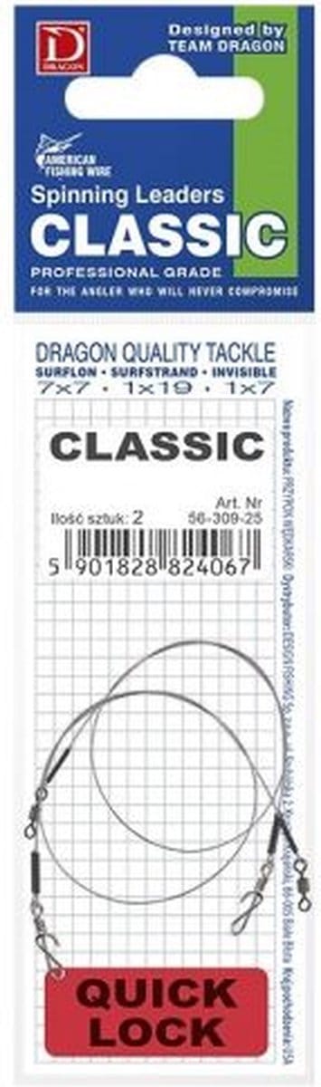 Dragon Quicklock Classic Surfstrand 1X7 Leader