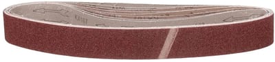 Sandschuurbanden 50 mm x 1220 mm - 10 Stuks, Korrelgrootte 60 voor het Scherpen van Messen en Snijgereedschap, Ideaal voor Metaalbewerking en Schuren