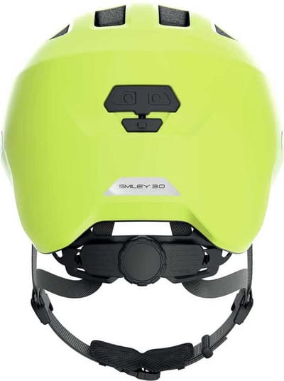 Fietshelm ABUS SMILEY 3.0 shiny yellow S - 45-50 cm - geel - Geschikt voor gebruik op kinderfietsen - 220 g