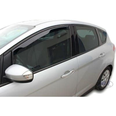Déflecteurs d'air - J&J AUTOMOTIVE - Ford C-Max / Grand C-Max - Fumé - Acrylique renforcé - Installation facile