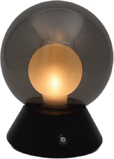 Luxus Europe - Tafellamp Touch Nora Zwart - Draadloze LED Tafellamp Binnen - USB-C Oplaadbaar - Touchbediening - Dimbaar - 3 Lichtkleuren