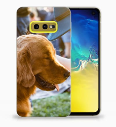 Samsung Galaxy S10e TPU Hoesje Maken met Foto's