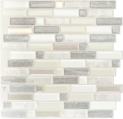 Smart Tiles Zelfklevende keuken achterwand voor keuken en badkamer Crescendo 4 24,69x23,77 cm
