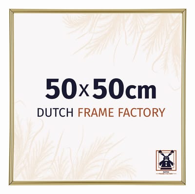 Fotolijst 50x50 cm - Kunststof - Goud - Angers