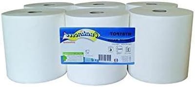Handdoeken Wafelpatroon - Vingerdoekjes Keuken - Hygiënisch Werken - Dubbele Cellulose Watten - 20 x 25 cm - Wit