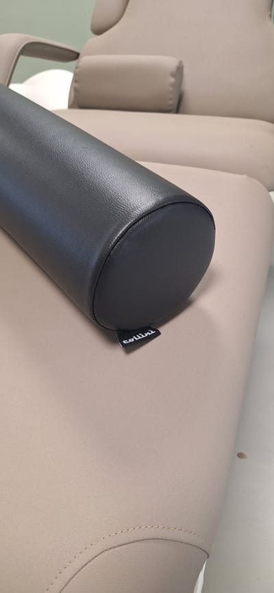 Knierol rond zwart 65 cm x 14 cm | Massagerol rond | knierol massagetafel