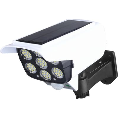 Zonne-buitenverlichting Simulatie Tuinverlichting LED Nepcamera Wandlampen Surveillance
