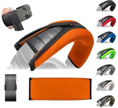 Dubbellaags Neopreen Hoofdbandhoes voor Audio Hoofdtelefoons - Bandbescherming in Levendige Kleuren