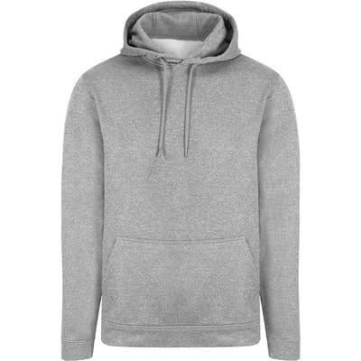 Just Hoods Sports Polyester Hoodie JH006 - Grey Melange - 3XL