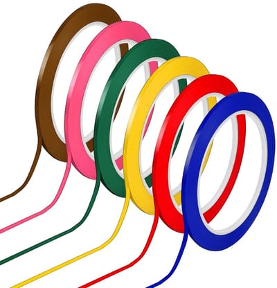 Witteboard plakband in regenboogkleuren, zelfklevend, ideaal voor school, kantoor, knutselen en scrapbooken