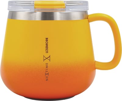 Thermische mok 473 ml (16oz)-95% gerecycled roestvrij staal - Tulip Yellow 'Chubby Mug 16'