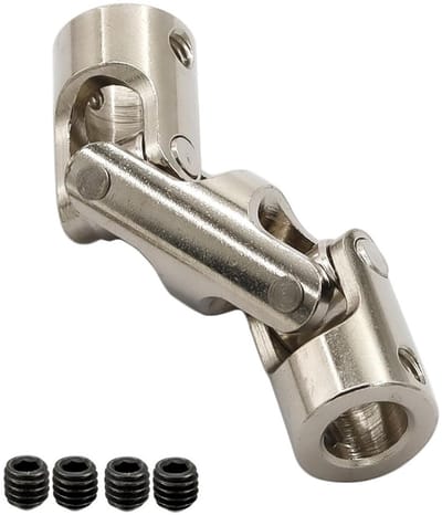 Koppeling voor motoren, 8 mm asverbinding met schroeven, geschikt voor diverse toepassingen