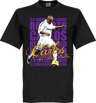 Roberto Carlos Legend T-Shirt - Zwart - XL