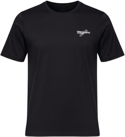 OMBRE T-shirt - Regular Fit - Korte Mouw - Geen Sluiting Zwart S
