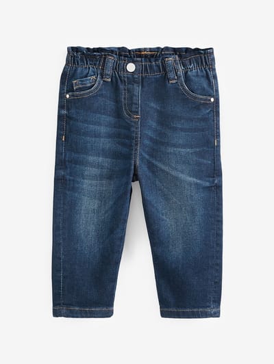 Next - Meisjes - Mom jeans - Blauw