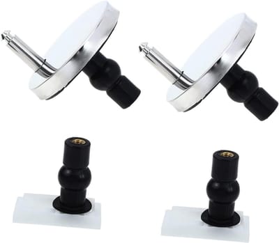Toiletzitting Bevestigingsset - Universele Bouten - Toiletonderhoud - Eenvoudige Installatie - 6x6x6cm - Multi