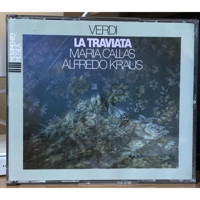 CD GIUSEPPE VERDI - la Traviata 051021 Movimento Music 1992 Italië Klassiek Gebruikt gray