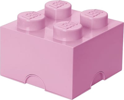 Lego - Opbergbox Brick 4 - Polypropyleen - Roze