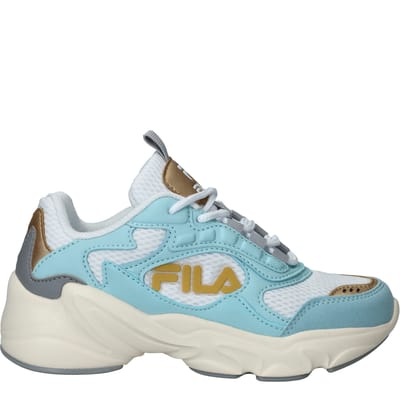 Fila Collene Logo Sneakers - Meisjes - Blauw - Maat:36