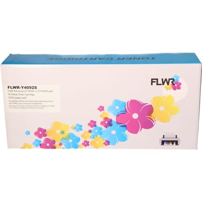 FLWR - Toners / Samsung CLT-Y4092S / geel / Geschikt voor Samsung