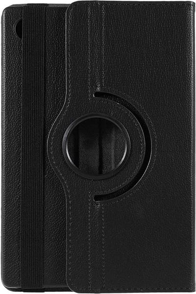 Hoes Geschikt voor Samsung Galaxy Tab A8 - (2021/2022) 10.5 inch - 360° draaibaar - tablethoes - Zwart