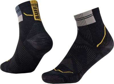 Buff | Coolnet | Quarter | Hardloopsokken | Unisex | Graphite | 36-38 -