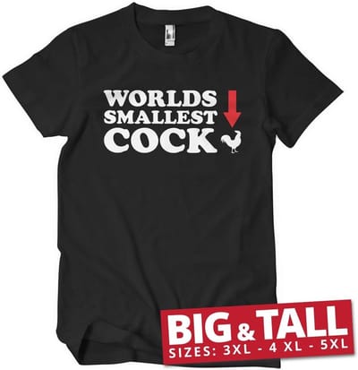 Hybris T-shirt 'Worlds Smallest Cock' T-shirt SH-1-16080-H49-6