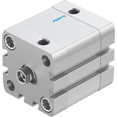 Festo Compacte Cilinder 40mm Boring 20mm Slag ISO 21287 Dubbelwerkend - 536302 - P2BMW