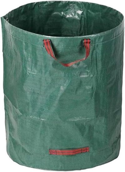 Tuin Afvalzak - Blad Container - Tuin Opruimen - Grote Capaciteit - Tot 300L - Grijs