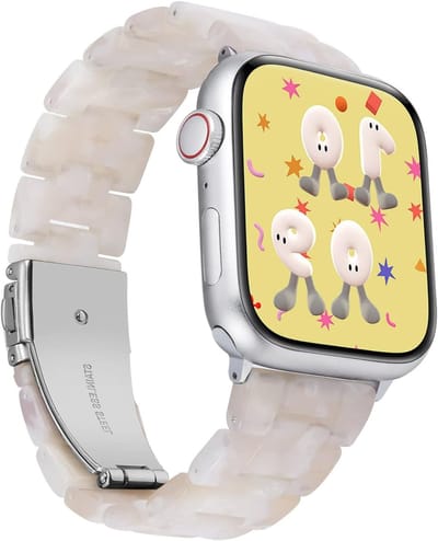 Compatibele Hars Horlogeband voor Apple Watch 38-49mm - Dames Armband voor Serie 1-11 en Ultra Modellen