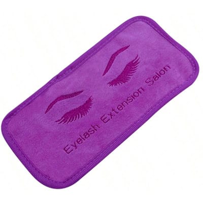 1 st Professionele Wimperextensie Voorhoofd Zachte Handdoek Sticker Houder Geënte Wimperkussentjes Bakje Palet Wimperhouder Schoonheidssalon Accessoires Gereedschap