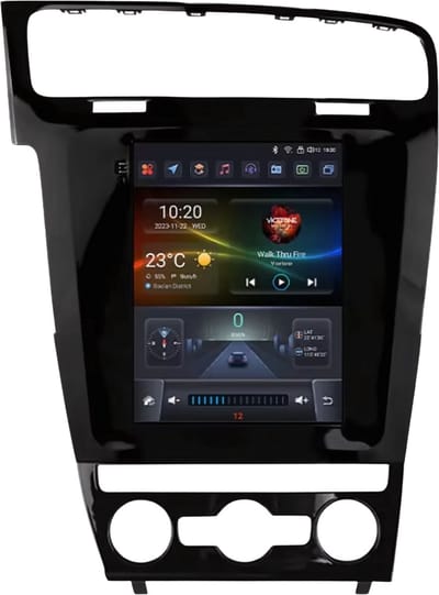 Autoradio met bluetooth - Carplay - Voor VW Golf 7 (2014-2018) - Geschikt voor Apple en Android - Stereo - Navigatie - Navigatiesysteem auto - 3GB 32GB
