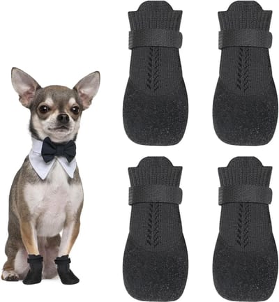 Schoenen, pootbescherming, ademend, outdoor, antislip, voor voeten met een breedte van ca. 3,2 cm (XS)