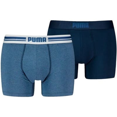 Puma Boxershorts Everyday Placed Logo - 2 pack - Denim - Maat S