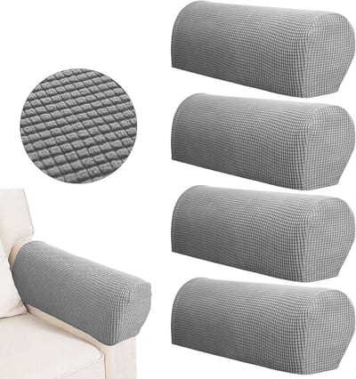 2 Stuks Antislip Fauteuilhoezen en Beschermhoezen voor Banken en Stoelen van Polyester, Meubelbescherming en Stijlvolle Interieuraccessoires