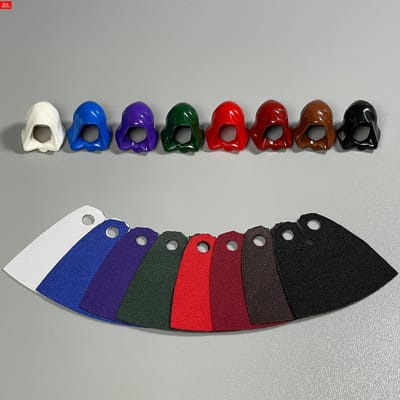 MOC Stenen Hoofddeksel Kap Helm Neergeklapt 4cm Figuur Lichaam draag accessoire 30381 15428 bouwstenen speelgoed kinderen cadeaus